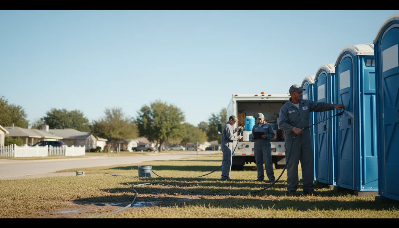 Long-Term Portable Toilet Rental in Conneaut, OH near me
